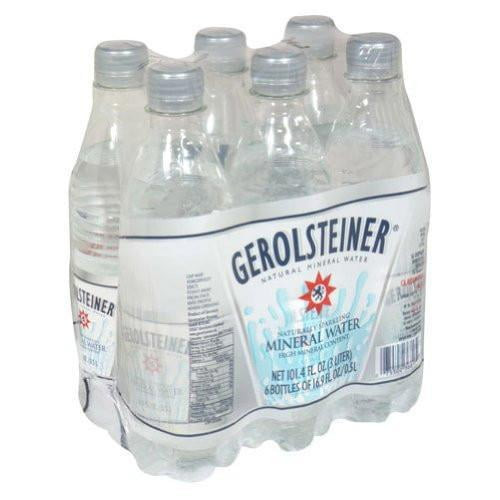 Gerolsteiner Sparkling Mineral Water, 16.9 Oz (pack Of 4)