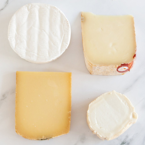 Igourmet French Cheese Assortment (27 Ounce) - Includes: French Goat Cheese, Camembert Cheese, Comte Cheese, And The Delicious Ossau-iraty Cheese