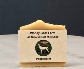 Wholly Goat Farm - Goat Milk Soap - Peppermint