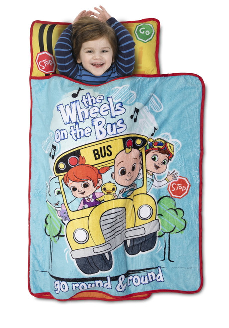 Cocomelon "wheels On The Bus" Toddler Nap Mat