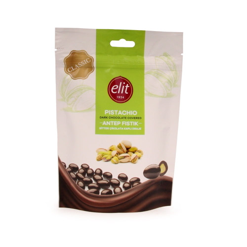 Elit Dark Chocolate Covered Pistachios - 4.4 Oz