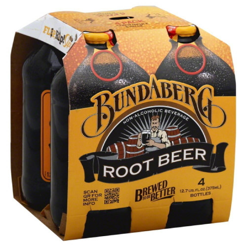 Bundaberg  Root Beer Soda , 375 Ml (pack Of 6)