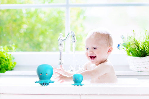 Creative Baby Octopus Bath Scrubbers