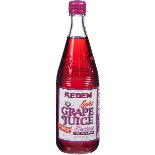 Kedem Juice, Lite Grape, 22 Fl Oz, 12 Count