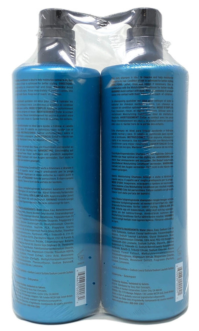 Sexy Hair Healthy Moisturizing Detangling Daily Shampoo & Conditioner With Mimosa Flower Extract & Moonstones Full Size Set - 2 Piece