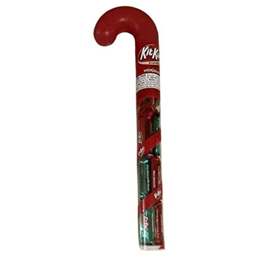 Kit Kat Miniatures Filled Christmas Cane - 2.4 Oz