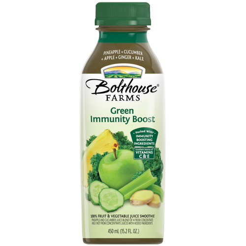 Bolthouse Farms Fruit And Vegtable Green Immunity Boost Juice, 15.2 Fl Oz