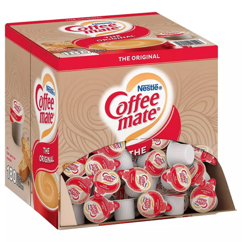 Product Of Nestle Coffee-mate Original Flavor Coffee Creamer Singles 180 Ct  375 Fl. Oz.