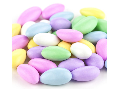 Jordan Almonds Assorted Pastel Colors Candy Almonds 5 Pounds