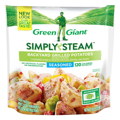 Green Giant Simply Steam™ Seasoned Backyard Grilled Potatoes, Frozen, 9 Oz