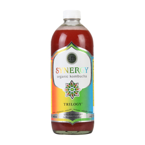 Gts Synergy Raw Trilogy Kombucha 48 Oz