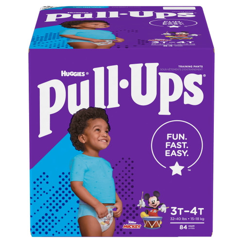 Pull-ups Boys' Potty Training Pants Size 5, 3t-4t, 84 Ct, 1 Pack
