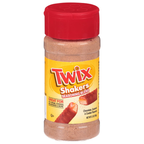 Twix Shakers Chocolate, Caramel & Cookie Flavored Seasoning Blend 3.7 Oz