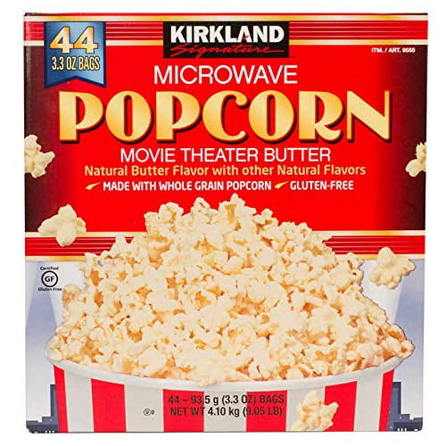 Kirkland Signature Microwave Popcorn: 44-count (3.3 Oz)