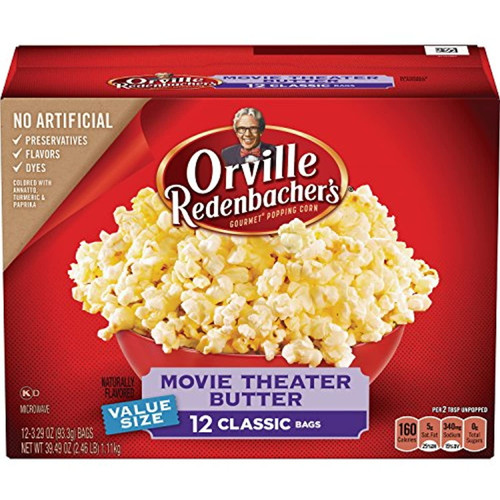 Orville Redenbacher Orville Redenbacher Popcorn Movie Style, 39.49 Oz