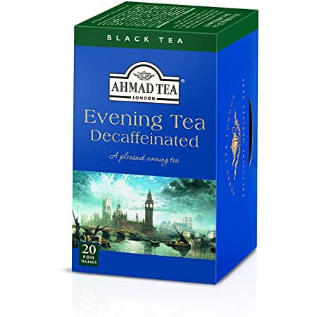 Ahmad Decaffeinated Evening Tea 20 Tea Bags 1.4 Oz.