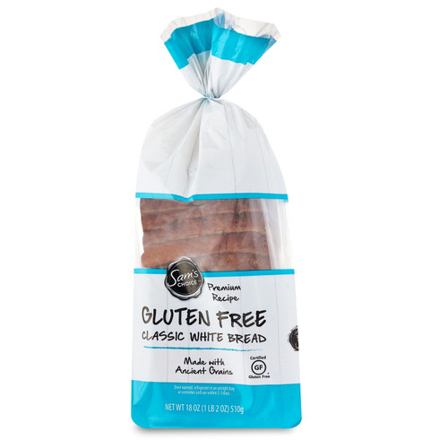 Sam's Choice Gluten Free Classic White Bread, 18 Oz