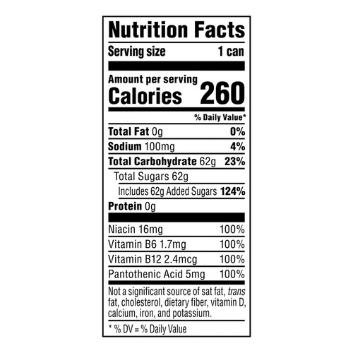 Rockstar Punched Energy Drink Berry Sangria 16 Fl Oz Can