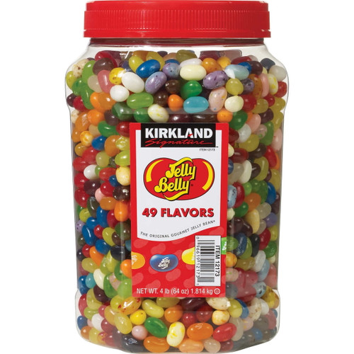 Jelly Belly 50 Flavor Gourmet Jelly Beans, 3 Lbs.