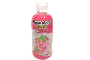 Mogu Mogu Cubes Aloe Vera Drink With Strawberry Flavor, 10.82 Oz