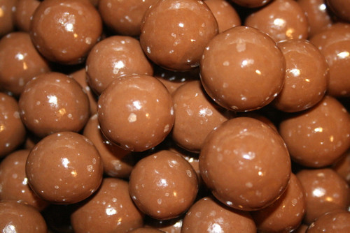 Bayside Candy Chocolate Malt Balls With Sugar Free Coating, 1lb