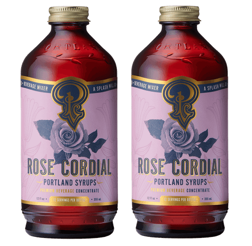 Rose Cordial Syrup Two-pack