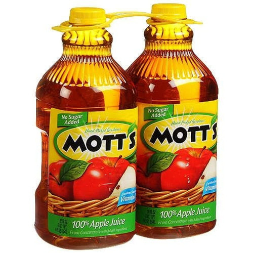 Motts 100% Apple Juice - 86 Fl. Oz. - 2 Pk