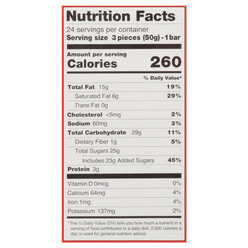 Turtles 24/1.76oz Original Pecan & Caramel Cluster King Bar Caddy