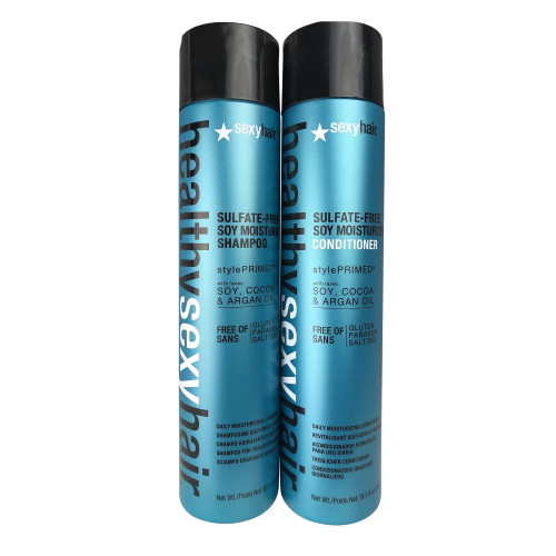 Sexy Hair Healthy Sexy Hair Soy Moisture Shampoo And Conditioner 10.1 Oz Ea