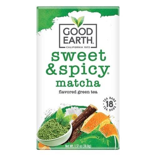 Good Earth Sweet & Spicy Matcha 18 Ct Pk 6