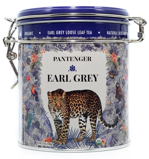 Pantenger Organic Earl Grey Tea. 3.5 Oz (makes Up To 50 Teacups). Ceylon Black Tea With Bergamot Essential Oil.