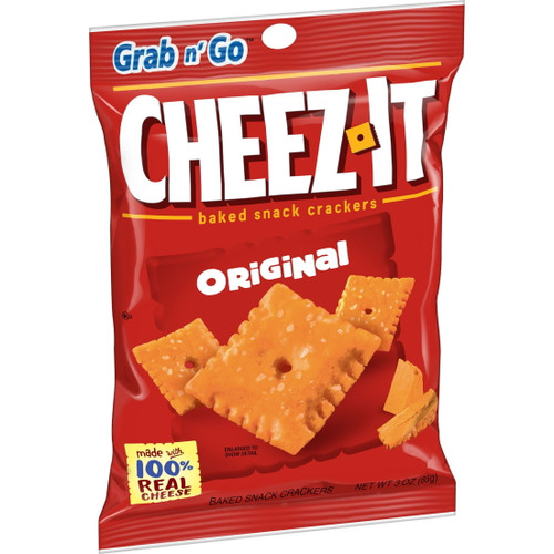 Cheez-it Cheese Crackers, Original, 3 Oz