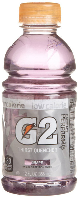 Gatorade G2 Thirst Quencher 24 X 12 Oz. - Grape
