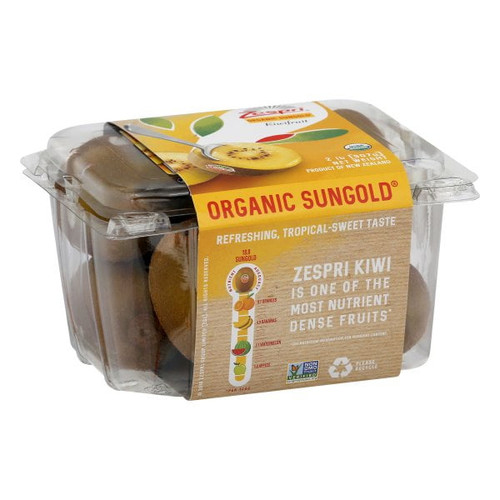 Organic Sungold Kiwifruit 2lb Clamshell