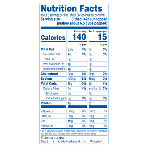 Act Ii Light Butter 18ct - 1 Ct. Of Box/18