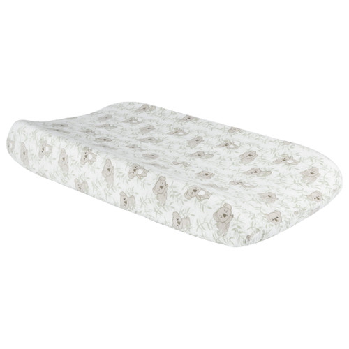 Trend Lab Koala Vines Deluxe 100% Cotton Flannel Changing Pad Cover