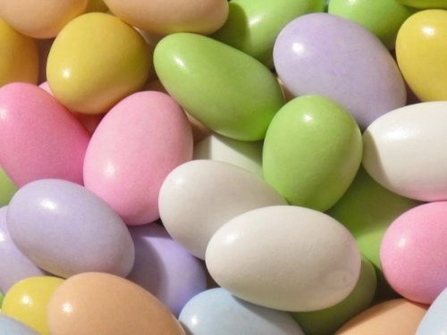 Assorted Jordan Almonds Pastel Colors By Its Delish, 1 Lb - Almond Nut With Sweet Hard Candy Coating - Perfect For Wedding Favors, Bridal And Baby Showers, Party Buffets - Usa Made, Vegan & Kosher