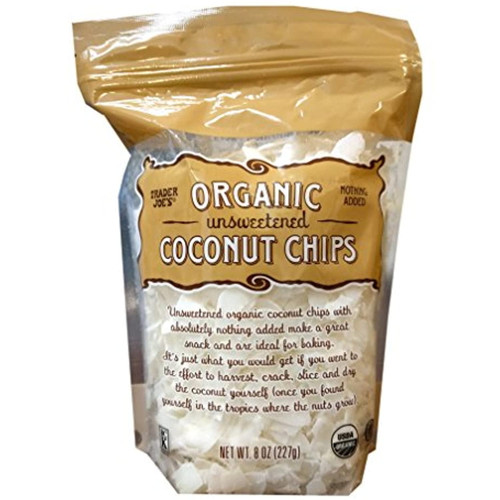Tj Organic Unsweetened Coconut Chips (pack Of 1)