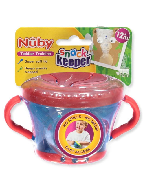 Nuby Snack Keeper - Blue/red, One Size