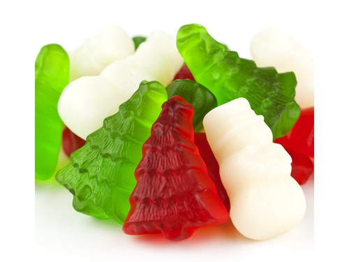 Christmas Gummi Tree And Snowmen 1 Pound