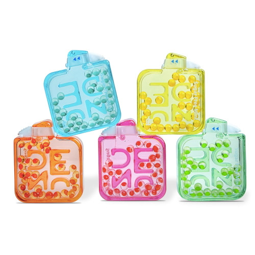 Nude Variety Sugar Free Breath Mints, 2-in-1 Gut & Breath Freshener, 5 Pack, 150 Nano Mints