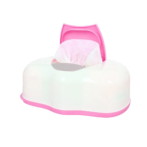 Yesbay Home Car Press Pop-up Automatic Baby Wipes Wet Tissue Box Case Holder Organizer,pink