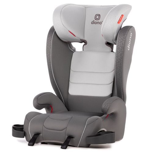 Diono Monterey Xt Latch 2-in-1 Expandable Booster Car Seat, Gray Dark