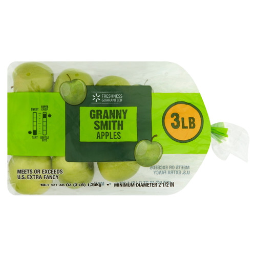 Freshness Guaranteed Granny Smith Apples, 3 Lb Bag