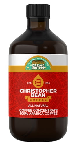 Gingerbread Creme Brulee Cold Brew, Iced Coffee, Hot Coffee Christopher Bean Liquid Java (8 Ounce Bottle) Makes 24-31 Cups