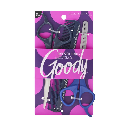 Goody New Style Kit, Hair Cutting Shears, Thinning Shears And Comb, 3 Pieces