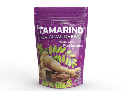 Ale + Wang Tamarind Original Chews | Made With 100% Natural Dried Sweet Tamarind | Great Alternative To Herbal Fruits (1-pack)