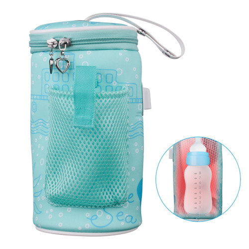 Konesky Usb Portable Baby Infant Bottle Warmer Travel Mug Milk Warmer Heater Feeding Bottle Baby Nursing Bottle Insulated Storage Bag Thermostat Bag For Feed Newborn