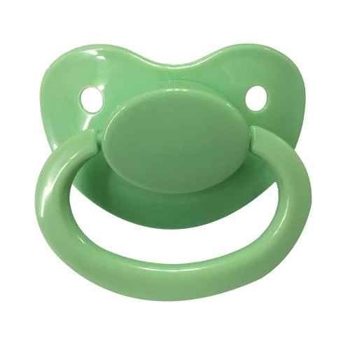 Shiyao Adult Sized Pacifier Dummy For Adult Babies, Large Handle, Large Shield, Princess(green)