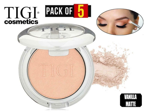 Pack 5 Tigi Gc Eye-shadow Vanilla Matte 0.13 Ounce​​